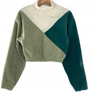 Topshop Cream Fleece Jacket